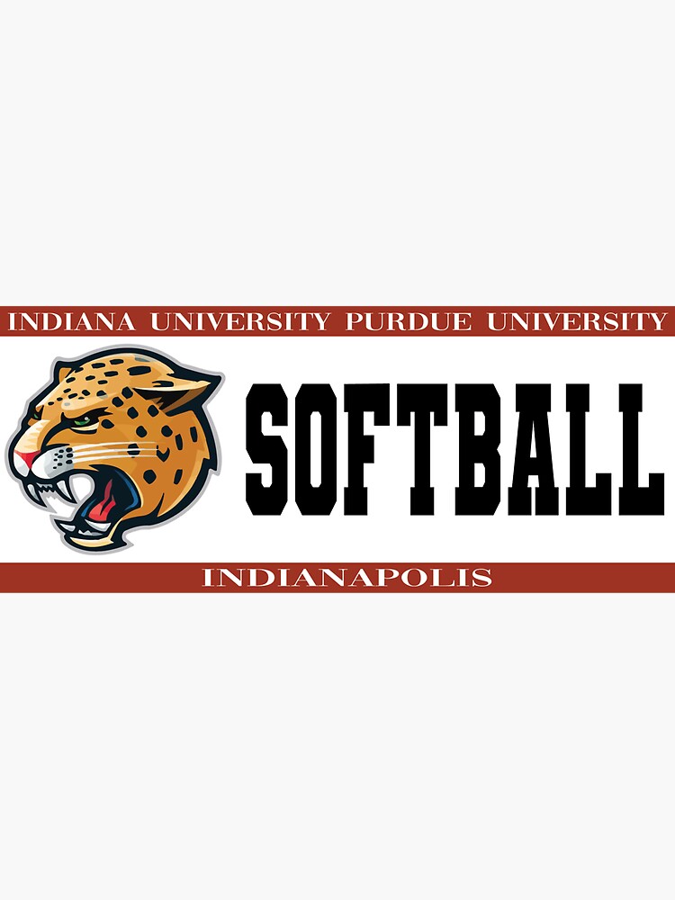 "IUPUI Softball" Sticker for Sale by AlexScott219 Redbubble