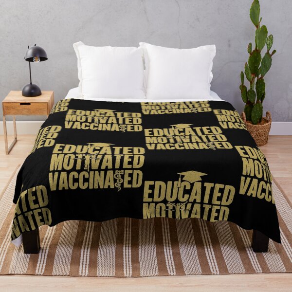 Item preview, Educated Motivated Vaccinated Vaccine designed and sold by GravitiTees.