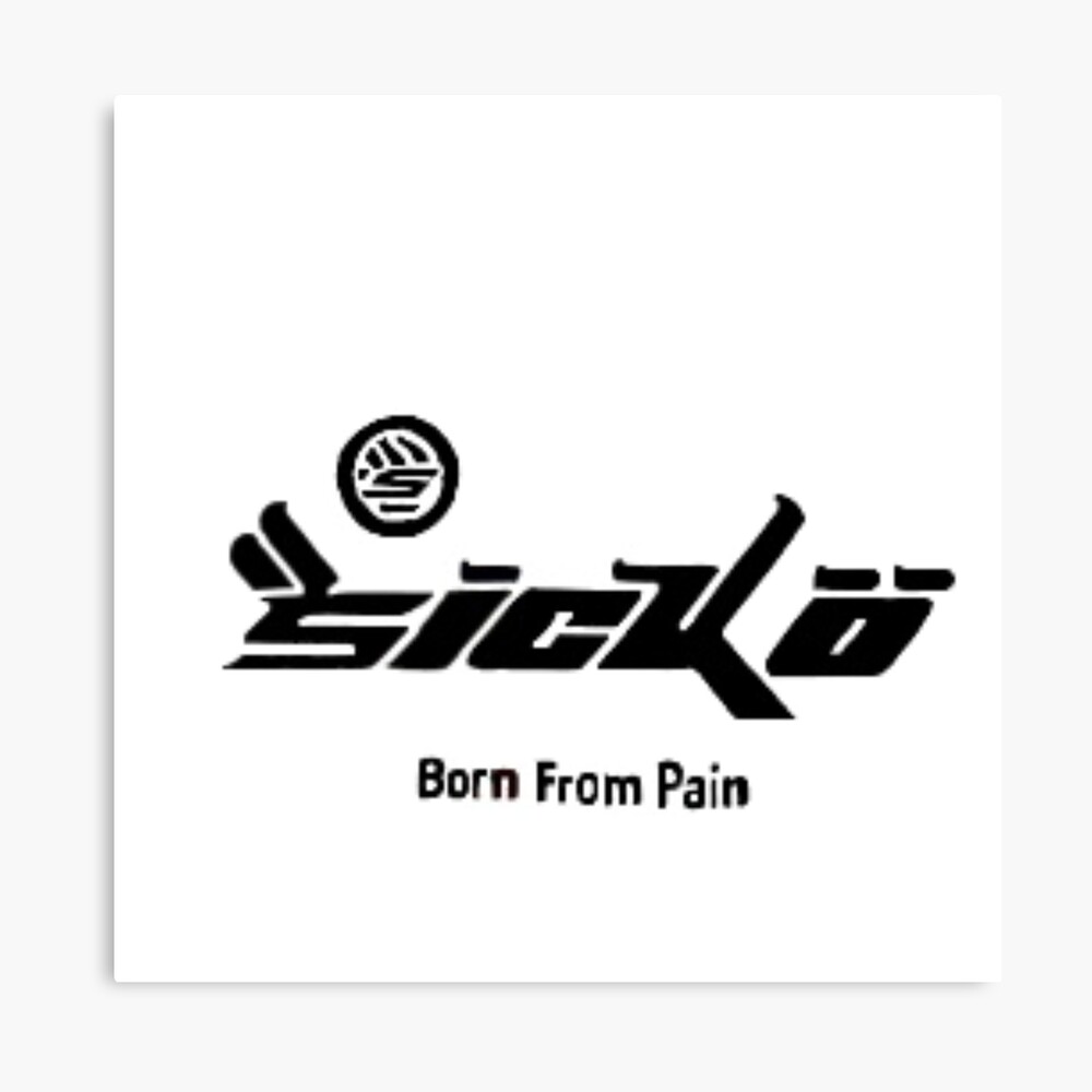 Sicko Born From Pain Logo Tee - www.lagoagrio.gob.ec