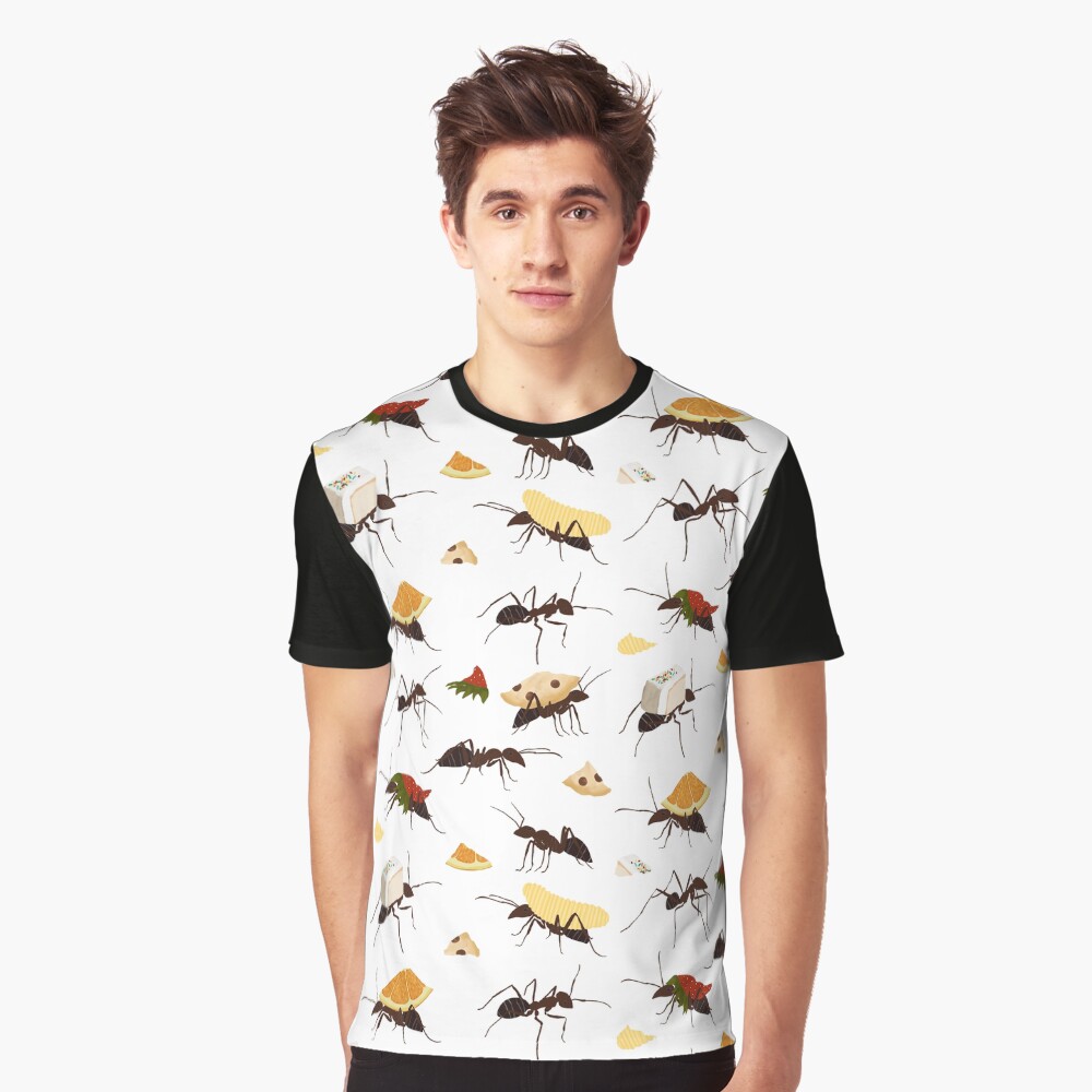 Vista previa del artículo con la obra «Camiseta gráfica», diseñado y vendido por amymh.