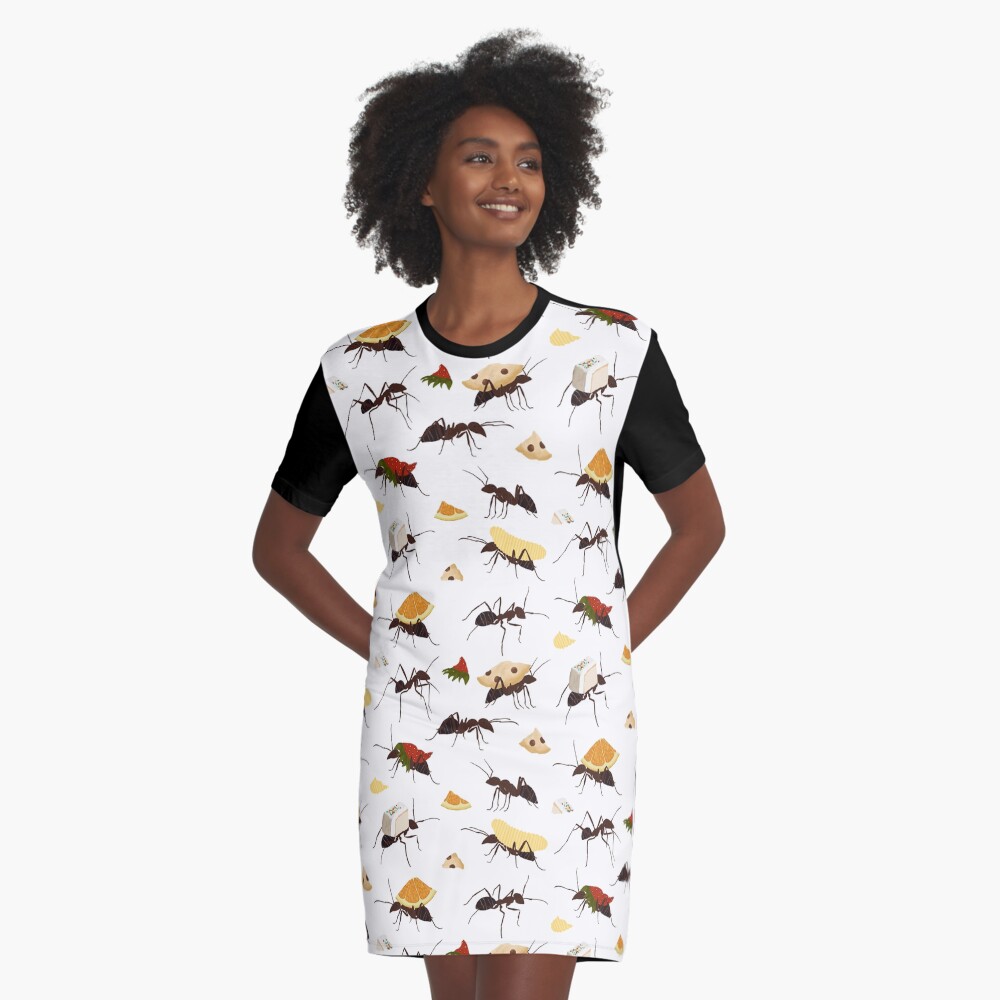 Vista previa del artículo con la obra «Vestido camiseta», diseñado y vendido por amymh.