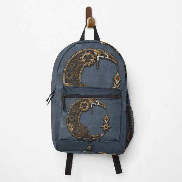 Item preview, Noble steampunk moon with gears designed and sold by nicky2342.