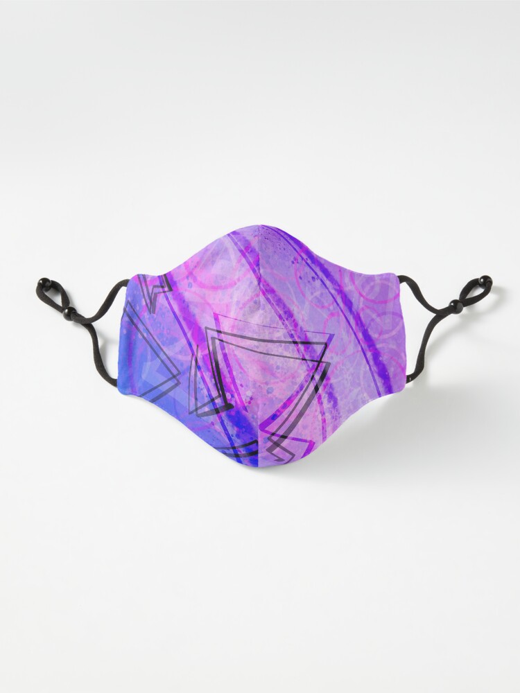 Alternate view of Space Sunflower Night Sky Mask