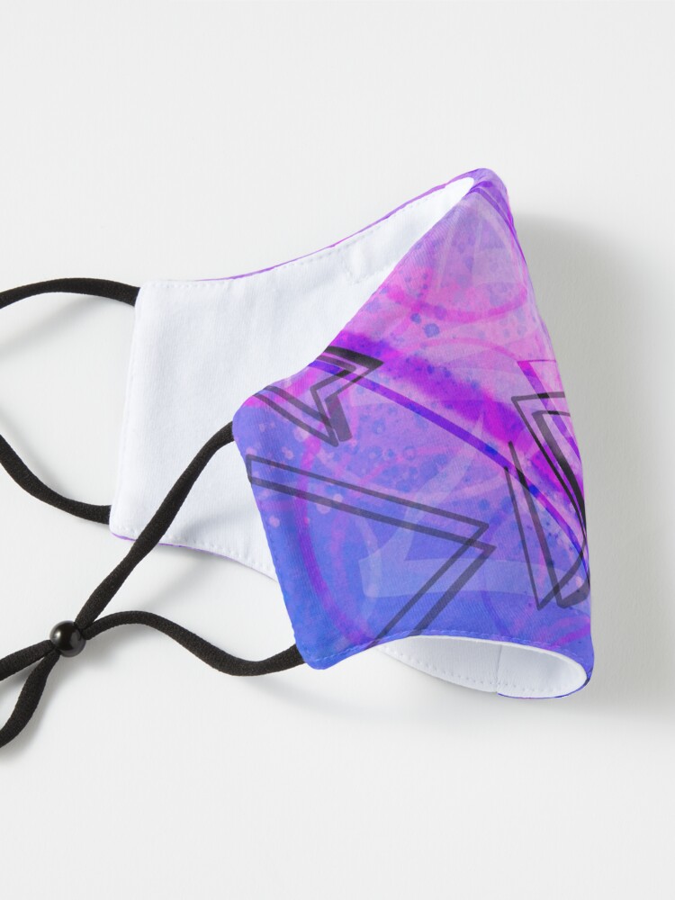 Alternate view of Space Sunflower Night Sky Mask