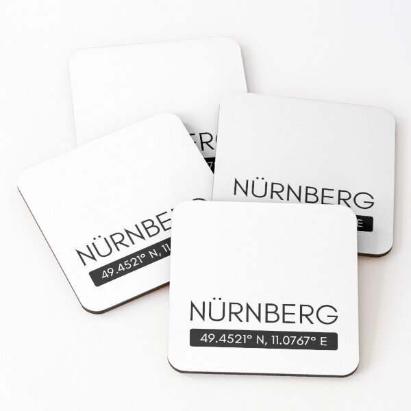 Item preview, Nürnberg Coordinates designed and sold by Jajamon.