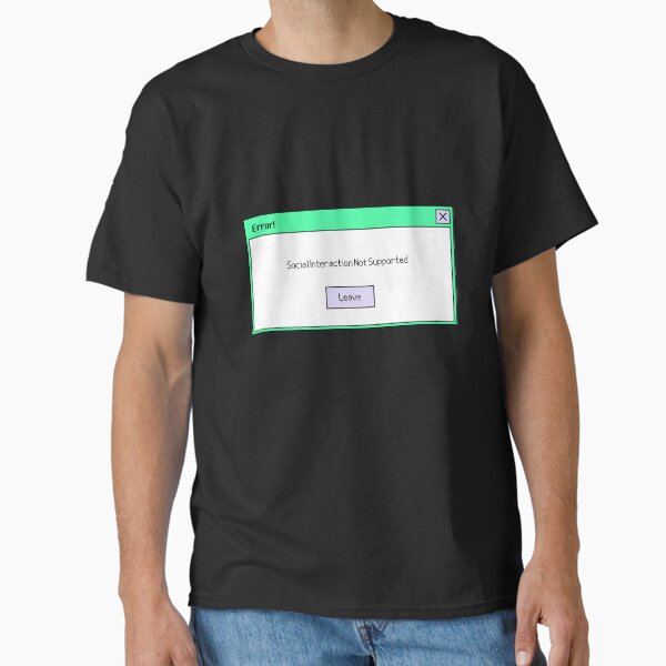 Item preview, Social Interaction Not Supported  designed and sold by Christeena-.