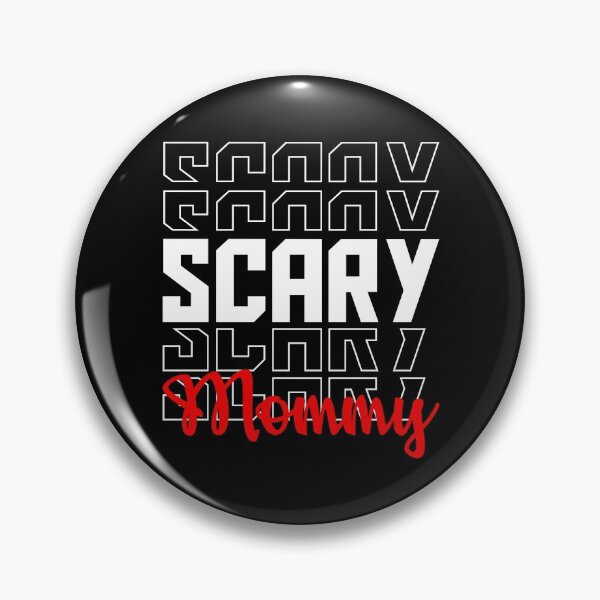Item preview, Scary Mommy - Oh My God!! It's A Scary Mom - It's A Scary Mom Adventure - Typography Design For T-Shirts, Floor Pillows, Pouches Etc. designed and sold by ShaykhUmer.