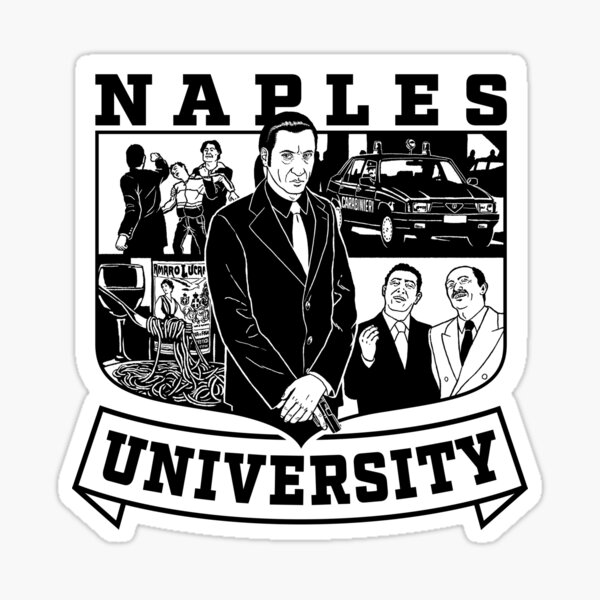 Napoli University - The Sopranos Sticker