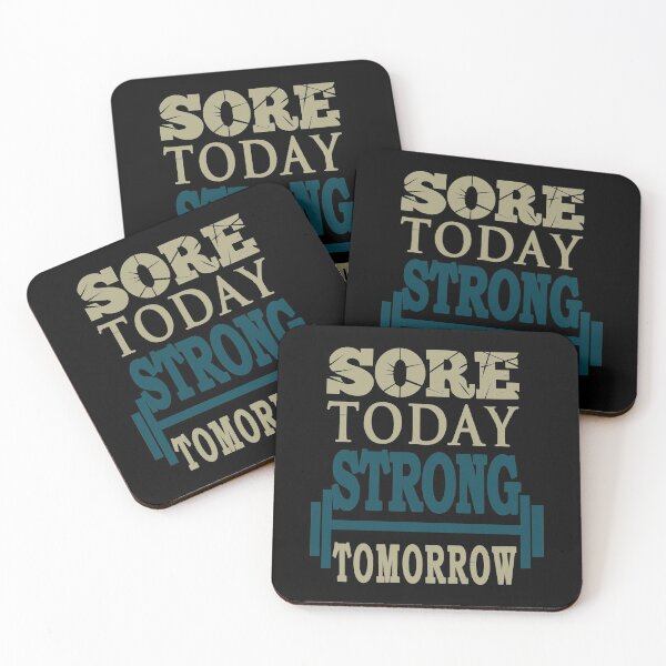 Item preview, Sore Today Strong Tomorrow - Gym BodyBuilder designed and sold by DialInsignia.