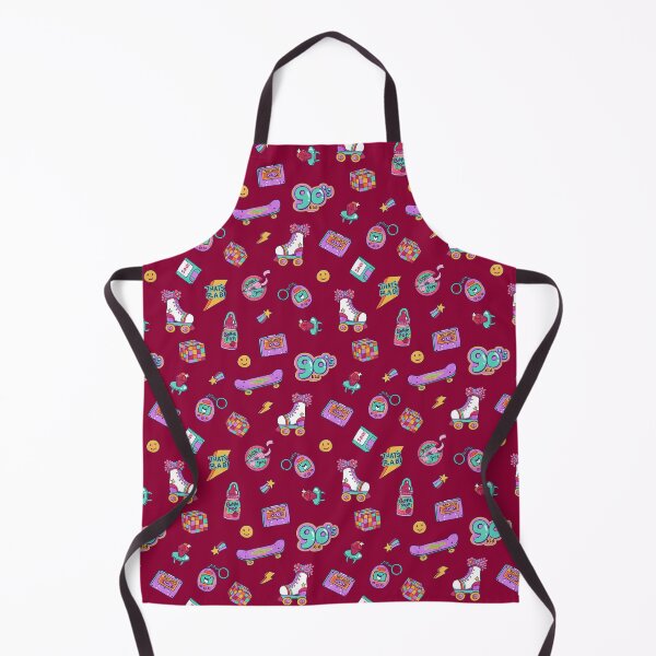 Item preview, Red Cute 90s Retro Pattern designed and sold by AllyArtDesigns.