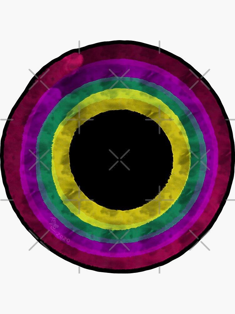 Abstract Watercolor Rings 2.0 by that5280lady