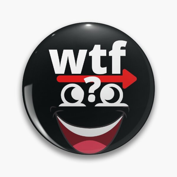 Item preview, WTF LAUGHING FACE  designed and sold by Flirt-Teez.