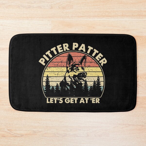 Item preview, Pitter Patter German Shepherd - Pitter Patter Lets get at'er designed and sold by parrishherrera.
