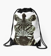 Hipster Zebra Rucksackbeutel