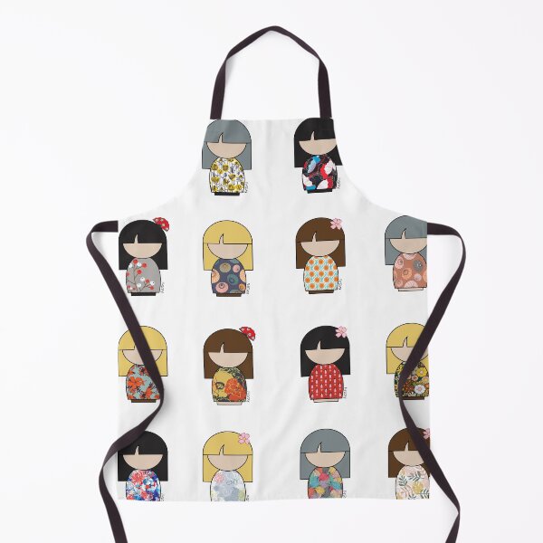 Item preview, Cute Japanese Kokeshi Doll Collection designed and sold by lmcvinco.