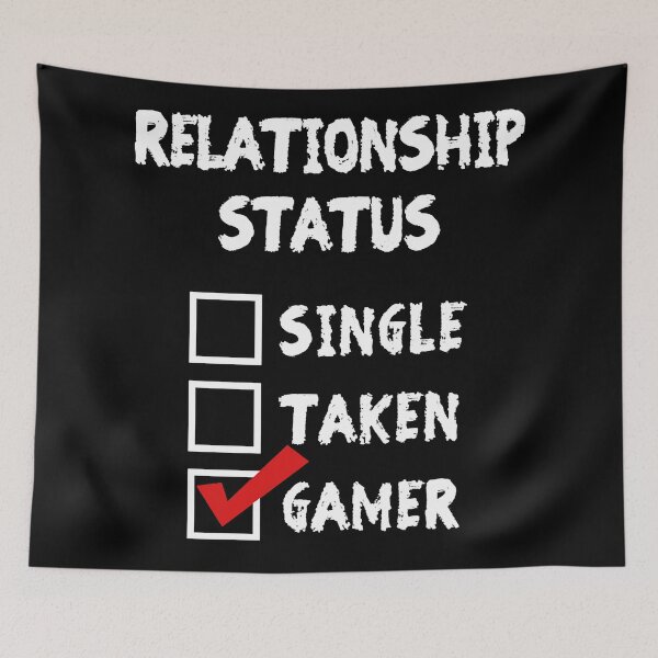 Item preview, Relationship Status Gamer designed and sold by nubaca2311.