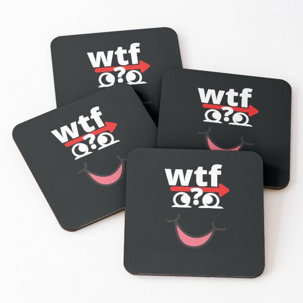 Item preview, WTF PINK SMILER designed and sold by Flirt-Teez.