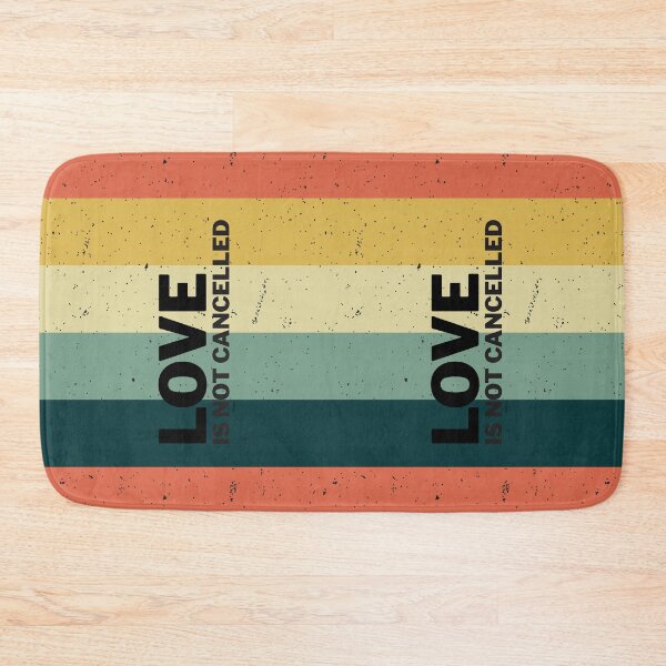 Item preview, Love is not cancelled Retro Vintage designed and sold by Singhe Design.