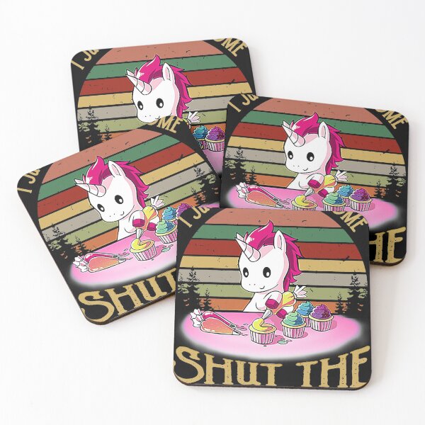Item preview, I Just Baked You Some Shut The Fucupcakes Funny Unicorn Cooking  designed and sold by nubaca2311.