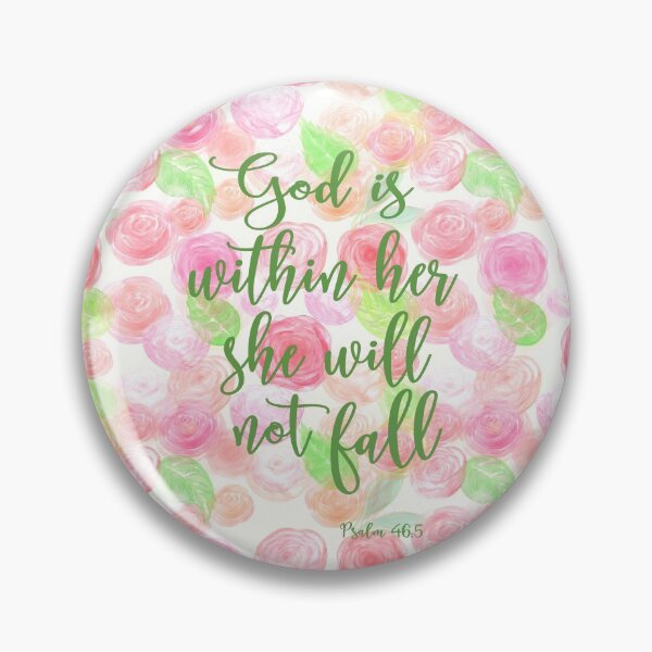 Item preview, God is within her, she will not fall designed and sold by della95.