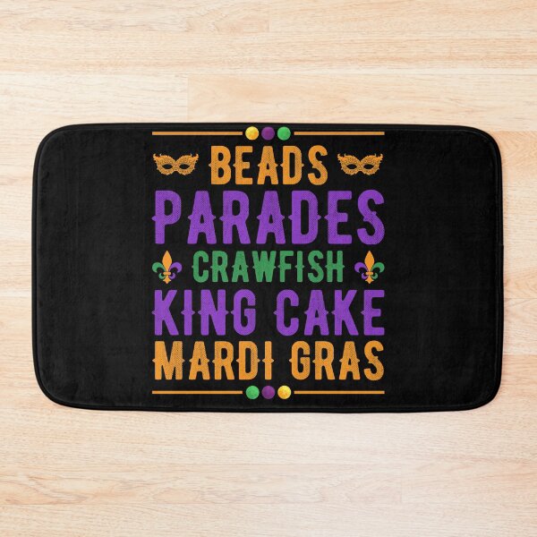 Item preview, Beads Parades King Cake Crawfish Mardi Gras Drinking Funny Mardi Gras 2021 designed and sold by topdesignarts.