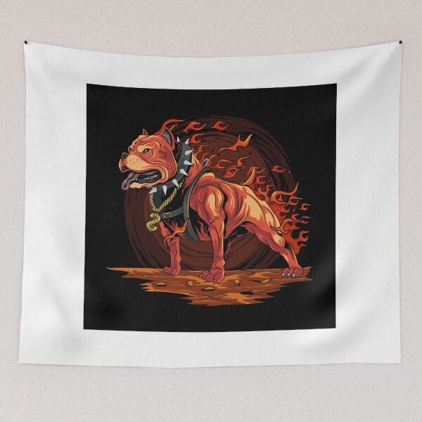 Item preview, Dog fire pitbull 2021 designed and sold by M1144.