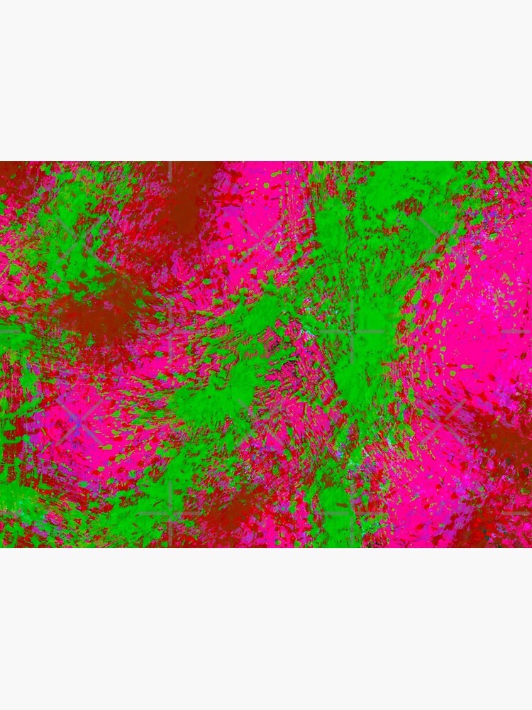 Fanny Pack Glitch Pink and Lime by that5280lady