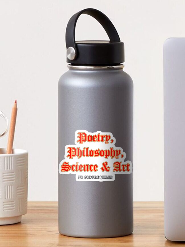 Thumbnail 1 of 3, Sticker, DRBP: Poetry, Philosophy, Science & Art designed and sold by MoriVond.