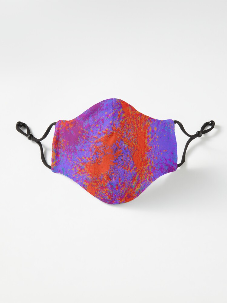 Alternate view of Fanny Pack Glitch Purple and Red Mask