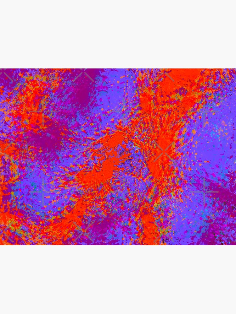 Thumbnail 2 of 2, Greeting Card, Fanny Pack Glitch Purple and Red designed and sold by that5280lady.