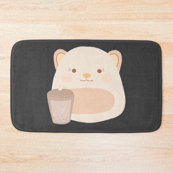 Item preview, Mochi Hamster with Boba designed and sold by aaalou.