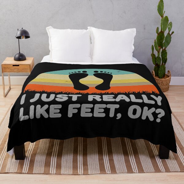 FOOT FETISH Home Throw Pillow