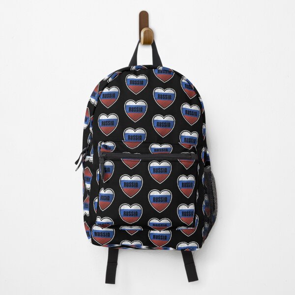 Item preview, Russia Heart Icon with Bold Text and Flag Overlay designed and sold by dylanxh.