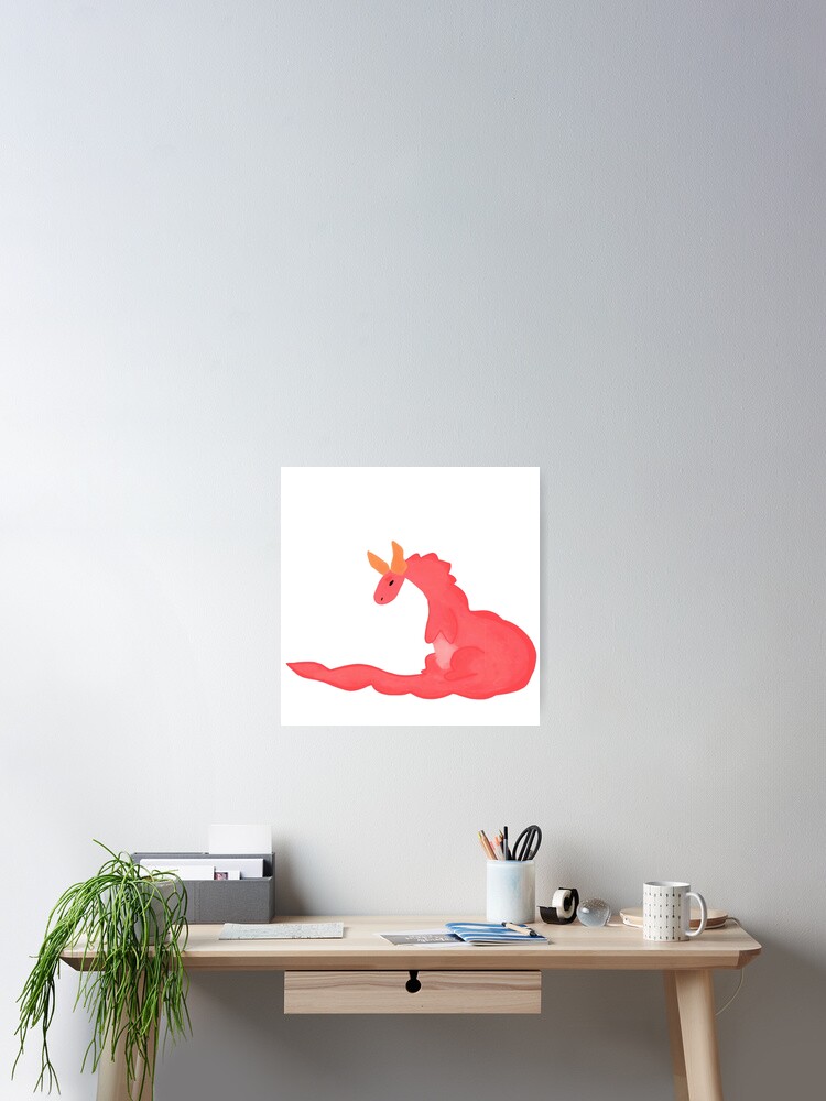 Thumbnail 2 of 3, Poster, Dragon designed and sold by 445-Designs.
