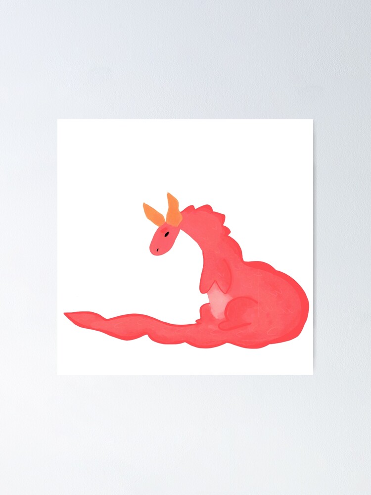 Thumbnail 1 of 3, Poster, Dragon designed and sold by 445-Designs.