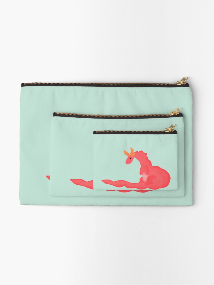 Thumbnail 2 of 4, Zipper Pouch, Dragon  designed and sold by 445-Designs.