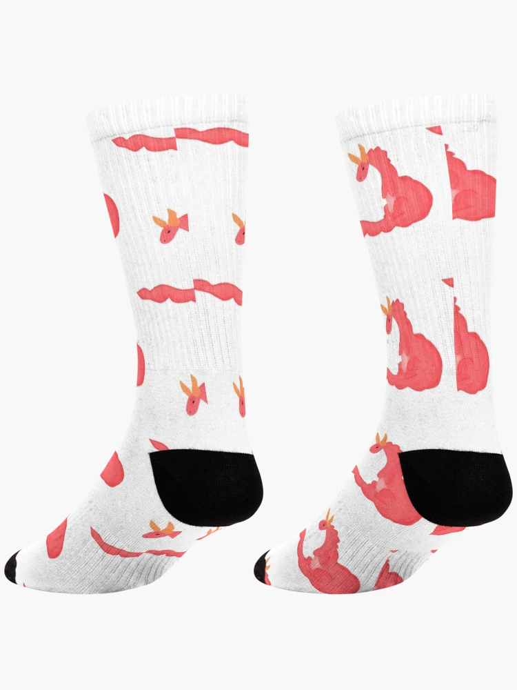 Thumbnail 4 of 5, Socks, Dragon designed and sold by 445-Designs.