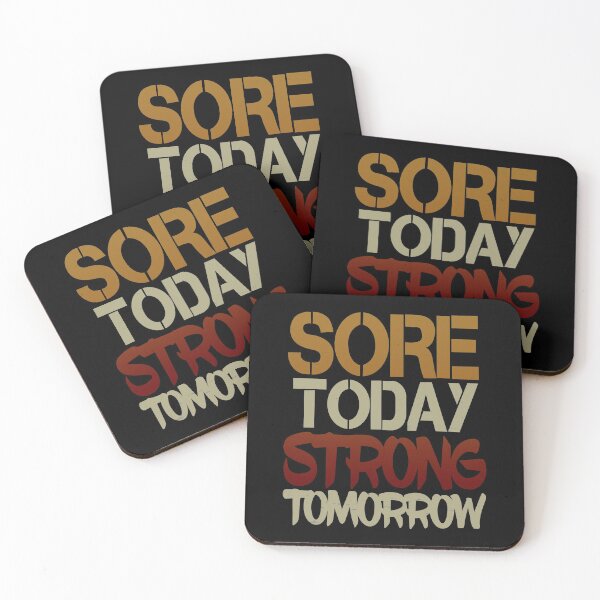 Item preview, Sore Today Strong Tomorrow - Gym BodyBuilder designed and sold by DialInsignia.