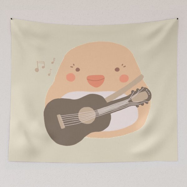 Item preview, Guitarist Mochi Chick designed and sold by aaalou.