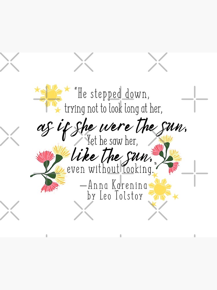 Thumbnail 3 of 3, Tapestry, Copy of Leo Tolstoy Anna Karenina Quote designed and sold by Dollfacedesign.