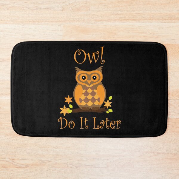 Item preview, Owl Do It Later designed and sold by BritzShop.