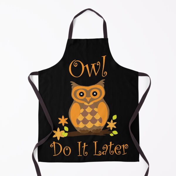 Item preview, Owl Do It Later designed and sold by BritzShop.