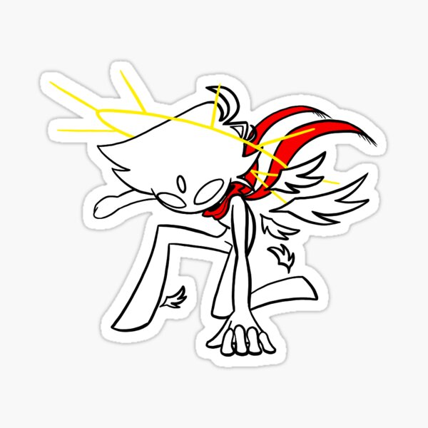 Angel lad Sticker