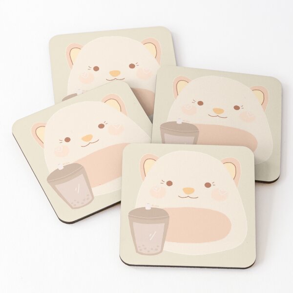 Item preview, Mochi Hamster with Boba designed and sold by aaalou.