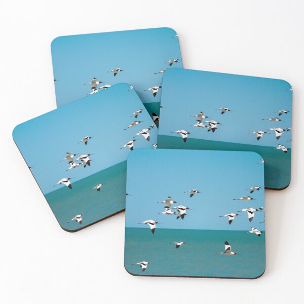 Item preview, Shorebirds Flying Over the Ocean designed and sold by thesnowwhyte.