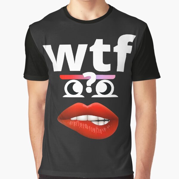 Artikel-Vorschau von WTF AFFEN ROT LIPZZZ, designt und verkauft von Flirt-Teez.