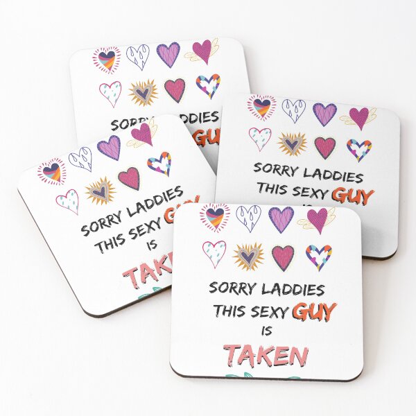 Item preview, SORRY LADIES THIS GUY IS TAKEN | Valentine Gift For Husband | Valentine Day  designed and sold by BECOOOL.