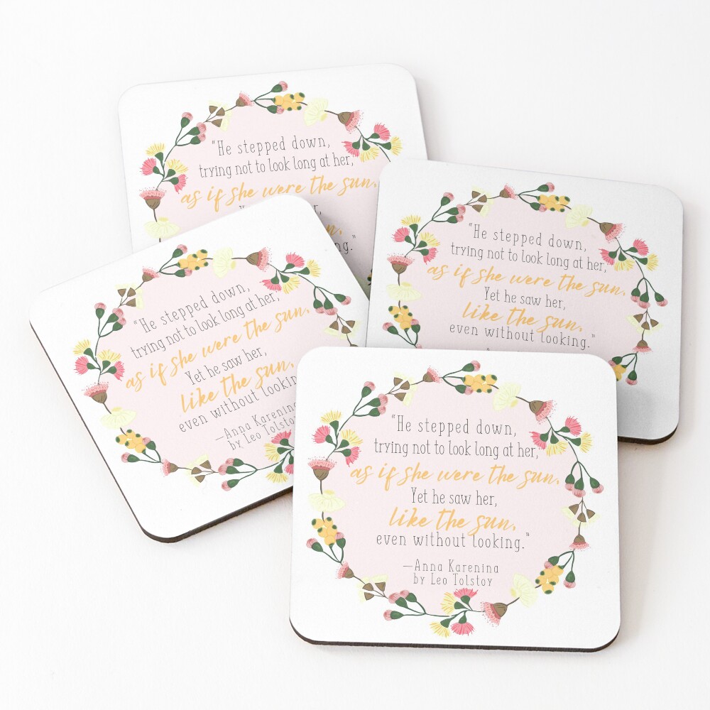 Item preview, Coasters (Set of 4) designed and sold by Dollfacedesign.