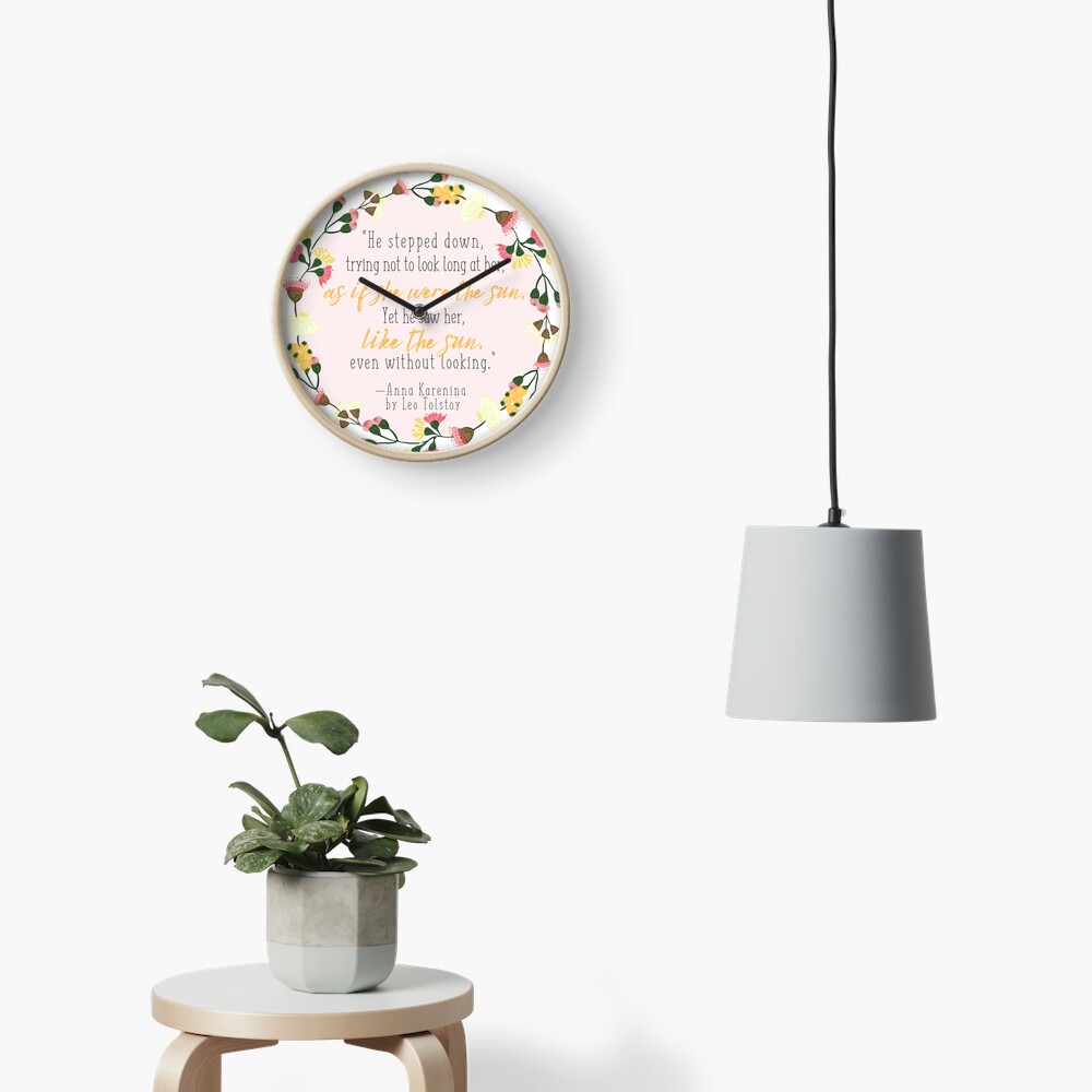 Item preview, Clock designed and sold by Dollfacedesign.