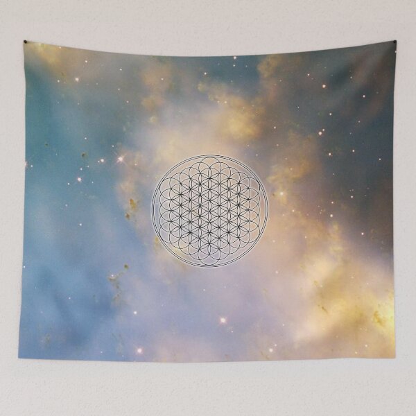Item preview, Nebula Flower of Life designed and sold by CosmicCraft.